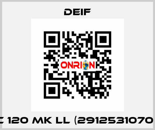 SGC 120 Mk ll (2912531070 02) Deif