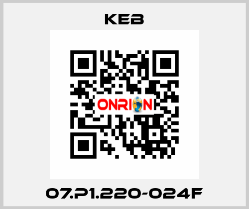 07.P1.220-024F KEB