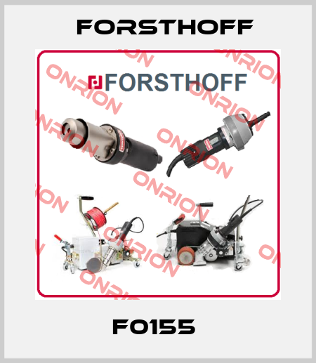 F0155  Forsthoff