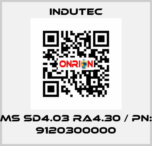 MS SD4.03 RA4.30 / PN: 9120300000 Indutec