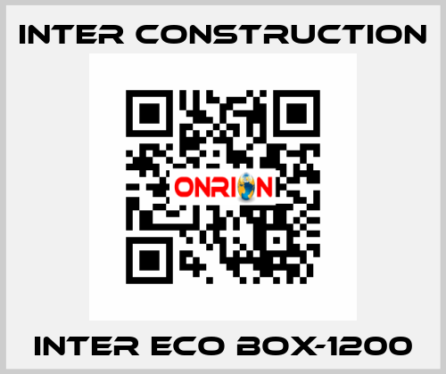 Inter Eco Box-1200 Inter Construction