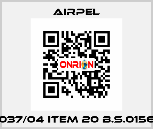 B12037/04 ITEM 20 B.S.0156-30 Airpel