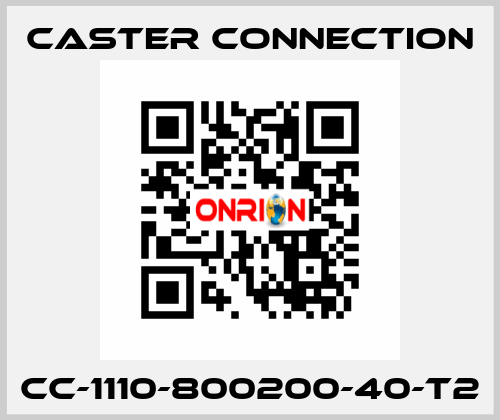 CC-1110-800200-40-T2 Caster Connection