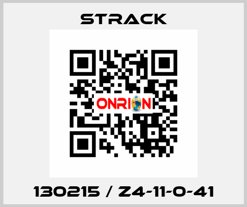 130215 / Z4-11-0-41 Strack