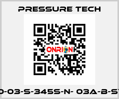 LF690-03-S-345S-N- 03A-B-SV-075 Pressure Tech