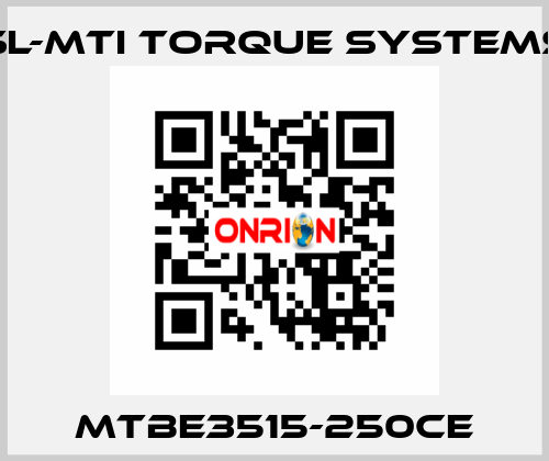 MTBE3515-250CE SL-MTI Torque Systems