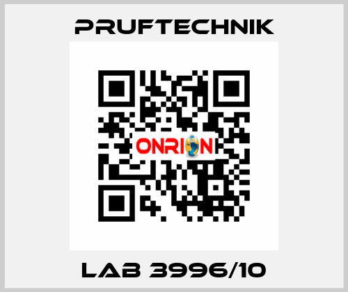 LAB 3996/10 Pruftechnik
