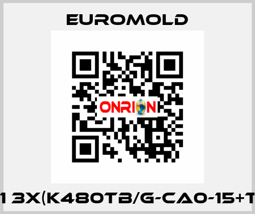 501131 3X(K480TB/G-CA0-15+TMBC) EUROMOLD