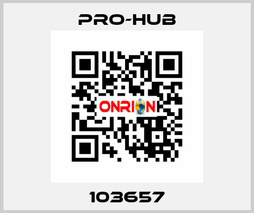 103657 Pro-Hub