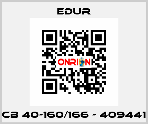 CB 40-160/166 - 409441 Edur