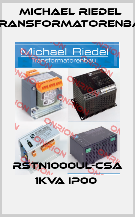 RSTN1000UL-CSA 1kVA IP00  Michael Riedel Transformatorenbau