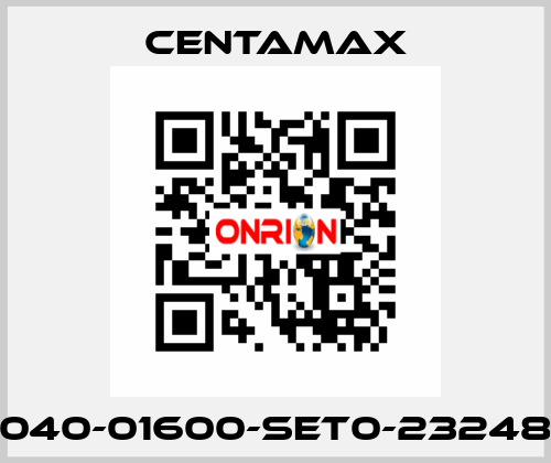 0040-01600-SET0-232489 CENTAMAX