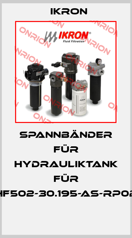 Spannbänder für Hydrauliktank für HF502-30.195-AS-RP02  Ikron