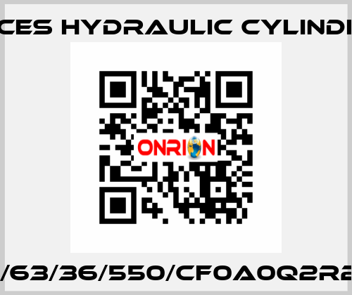 CE/63/36/550/CF0A0Q2R2/0 Grices Hydraulic Cylinders