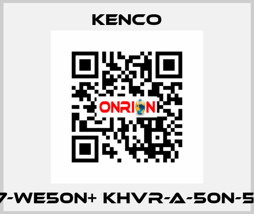 KHR-17-WE50N+ KHVR-A-50N-50M-16 Kenco