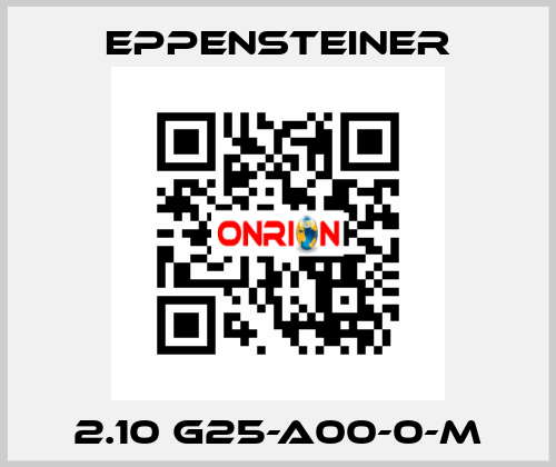 2.10 G25-A00-0-M Eppensteiner
