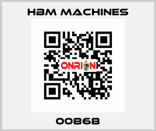 00868 HBM Machines