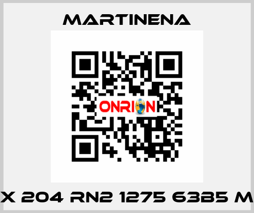 EX 204 RN2 1275 63B5 M3 Martinena
