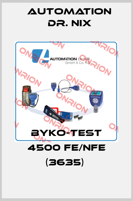 byko-test 4500 Fe/NFe (3635)  Automation Dr. NIX