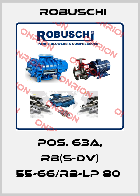 Pos. 63A, RB(S-DV) 55-66/RB-LP 80  Robuschi