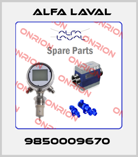 9850009670  Alfa Laval