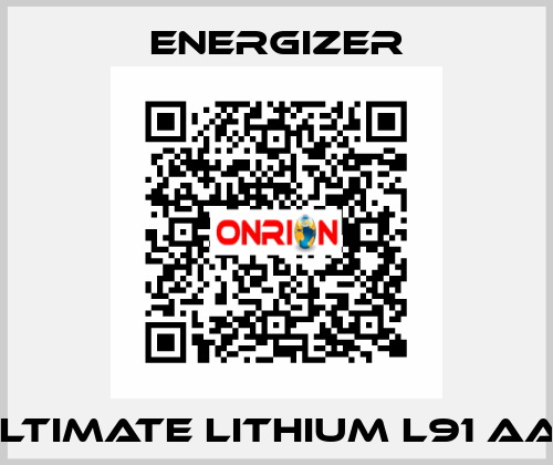 Ultimate Lithium L91 AA   Energizer