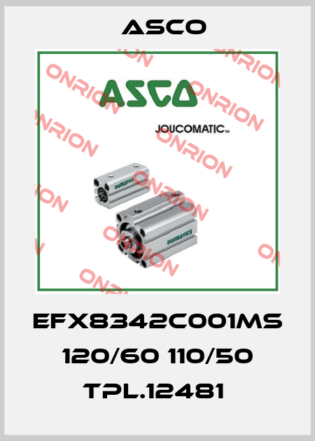 EFX8342C001MS 120/60 110/50 TPL.12481  Asco
