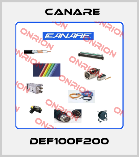 DEF100F200 Canare