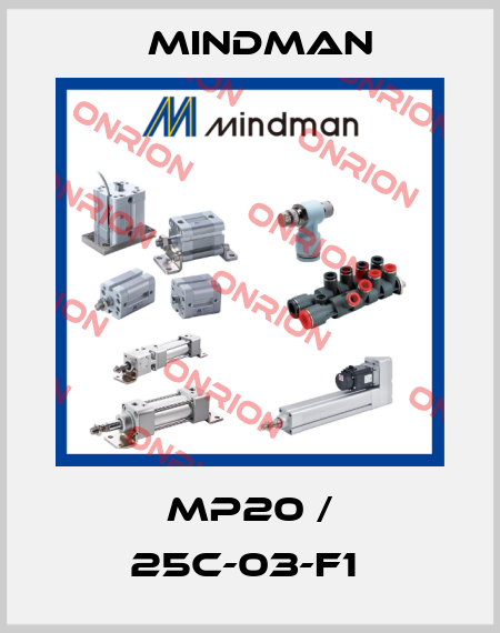 MP20 / 25C-03-F1  Mindman