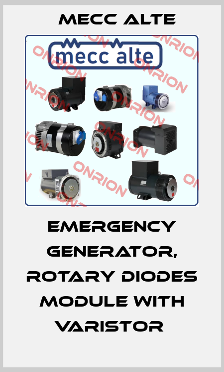 Emergency generator, Rotary Diodes Module with Varistor  Mecc Alte