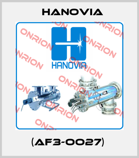 (AF3-OO27)  Hanovia