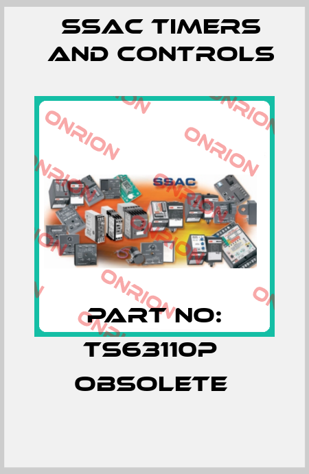 Part No: TS63110P  OBSOLETE  SSAC Timers and Controls