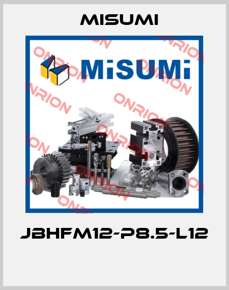 JBHFM12-P8.5-L12  Misumi