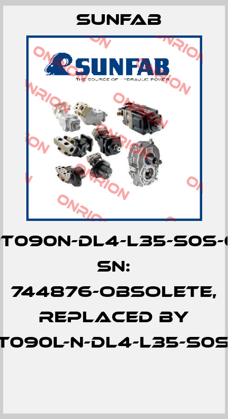SCPT090N-DL4-L35-S0S-000, SN: 744876-obsolete, replaced by SAPT090L-N-DL4-L35-S0S-000  Sunfab