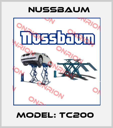 Model: TC200  Nussbaum