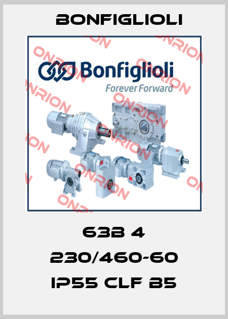 63B 4 230/460-60 IP55 CLF B5 Bonfiglioli