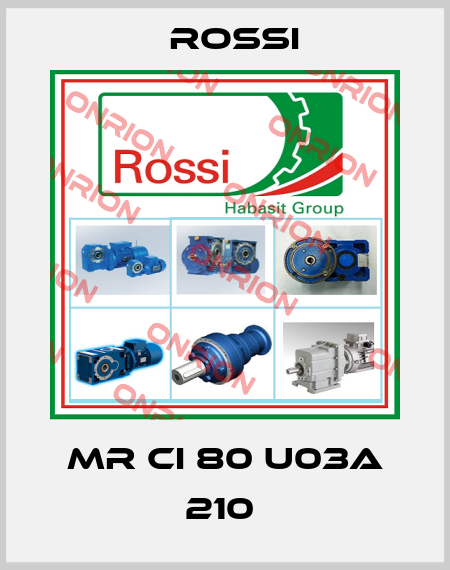 MR CI 80 U03A 210  Rossi