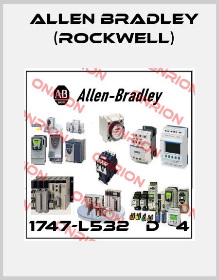 1747-L532   D   4 Allen Bradley (Rockwell)