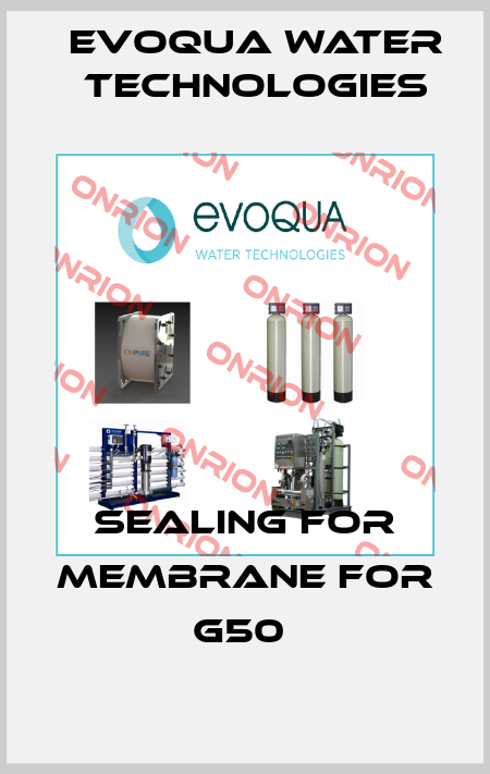 Sealing for membrane for G50  Evoqua Water Technologies