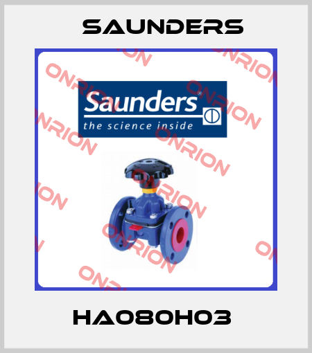 HA080H03  Saunders