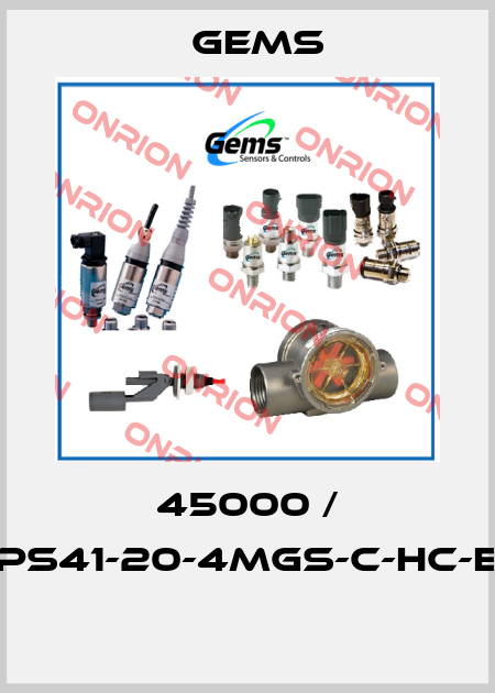 45000 / PS41-20-4MGS-C-HC-E  Gems