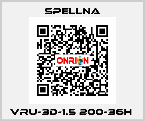 VRU-3D-1.5 200-36H  Spellna