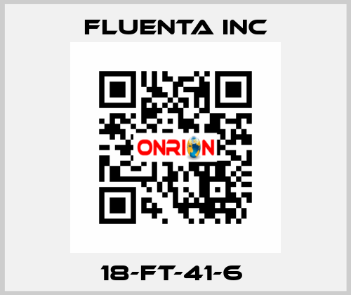 18-FT-41-6  Fluenta Inc