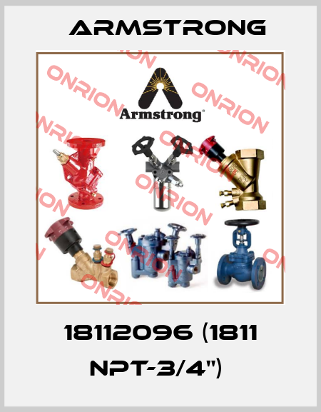 18112096 (1811 NPT-3/4")  Armstrong