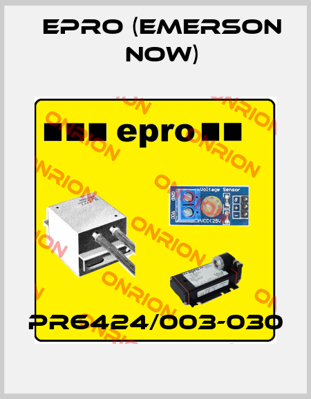 PR6424/003-030 Epro (Emerson now)