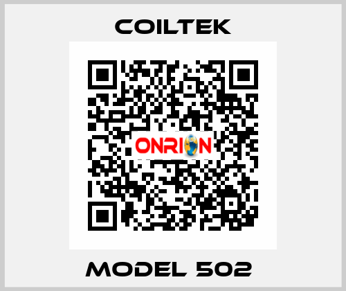 Model 502  Coiltek