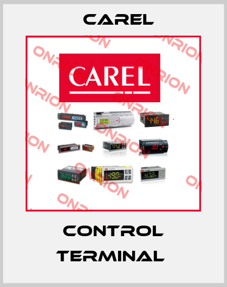 Control terminal  Carel