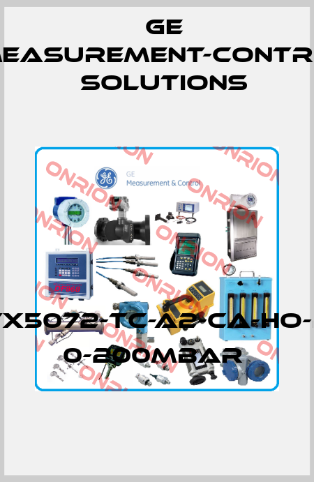 PTX5072-TC-A2-CA-HO-PN 0-200mbar  GE Measurement-Control Solutions