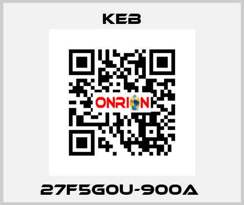 27F5G0U-900A  KEB