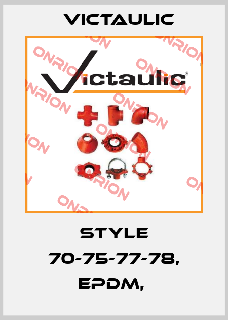 Style 70-75-77-78, EPDM,  Victaulic